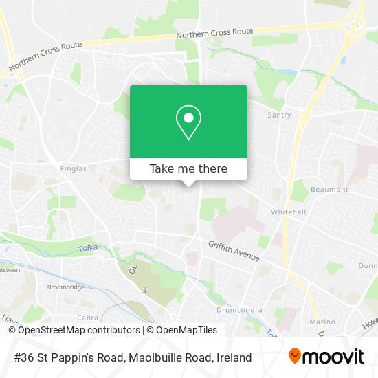 #36 St Pappin's Road, Maolbuille Road map