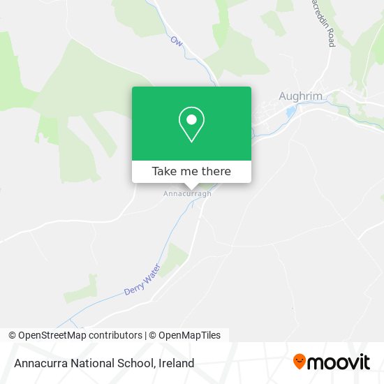 Annacurra National School map