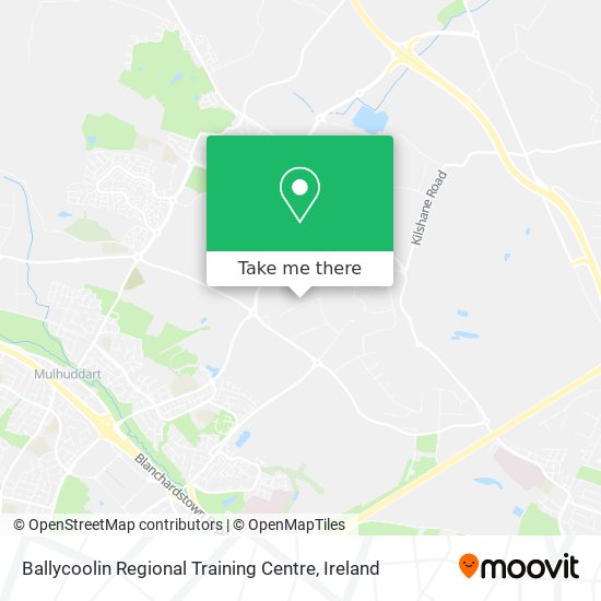 Ballycoolin Regional Training Centre map