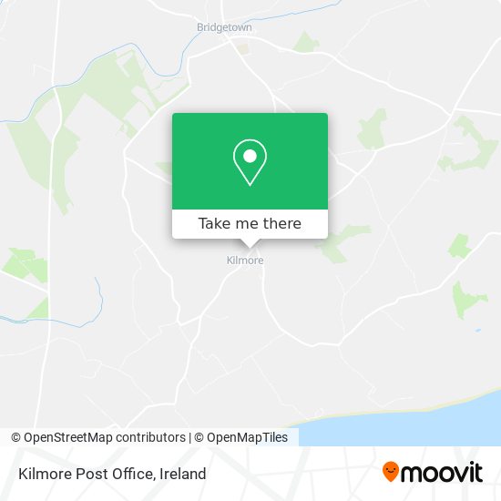 Kilmore Post Office map