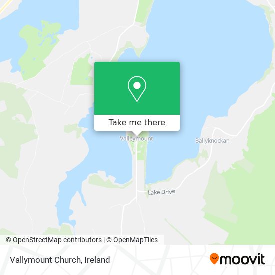 Vallymount Church map