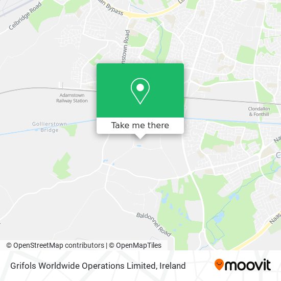 Grifols Worldwide Operations Limited map
