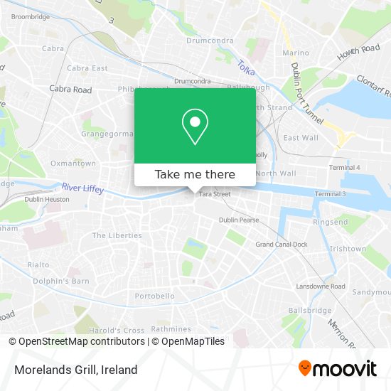 Morelands Grill plan