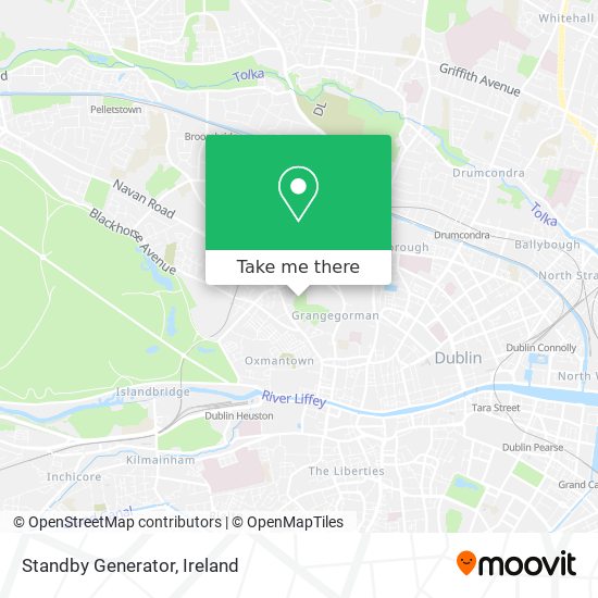Standby Generator map