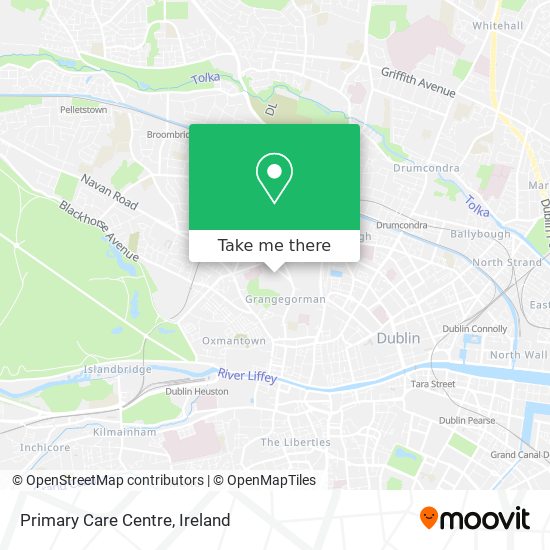 Primary Care Centre map