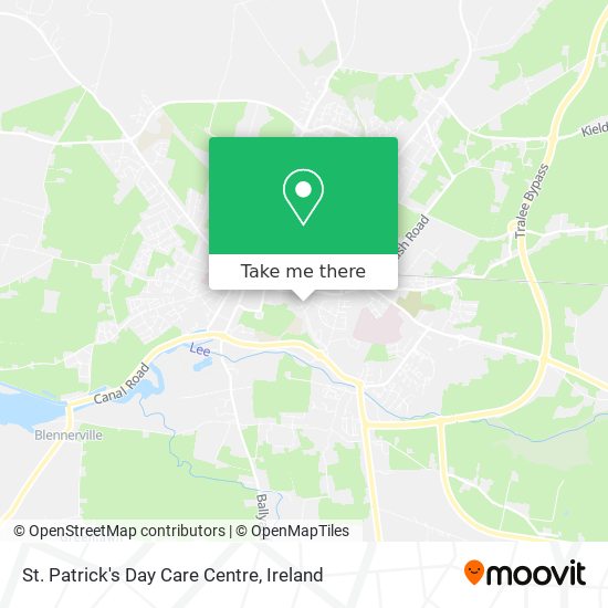 St. Patrick's Day Care Centre map
