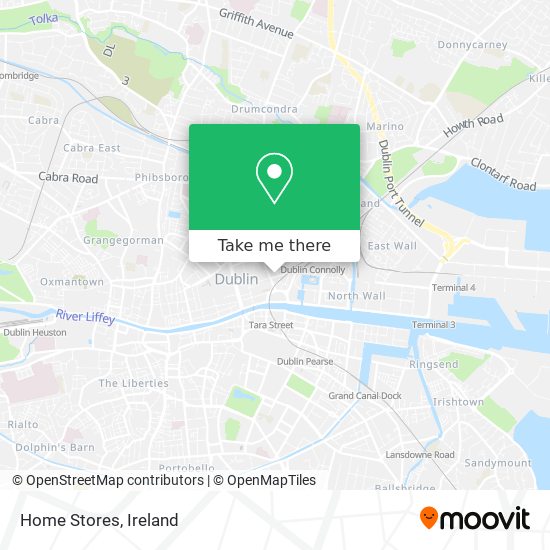 Home Stores map
