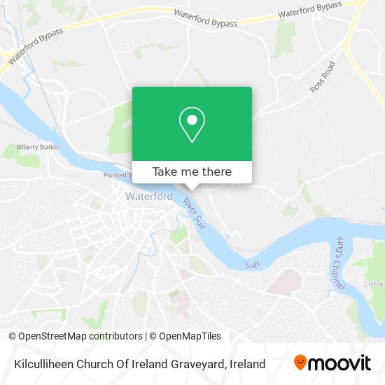 Kilculliheen Church Of Ireland Graveyard map