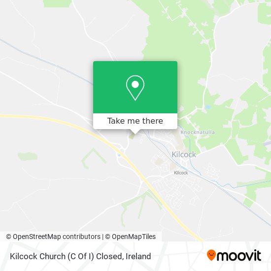 Kilcock Church (C Of I) Closed map