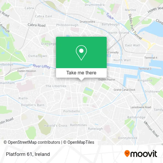 Platform 61 map
