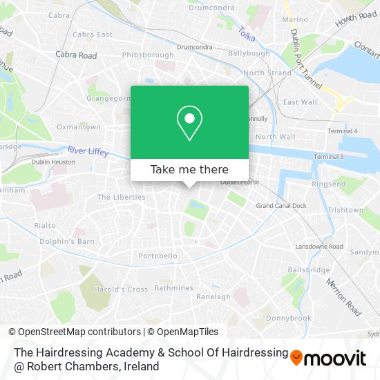 The Hairdressing Academy & School Of Hairdressing @ Robert Chambers map