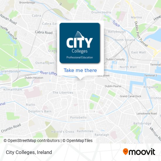 City Colleges map