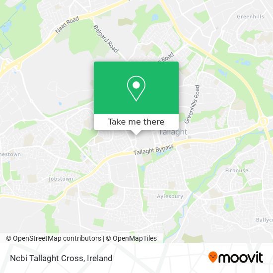 Ncbi Tallaght Cross map