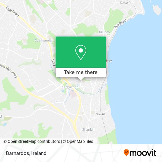 Barnardos map