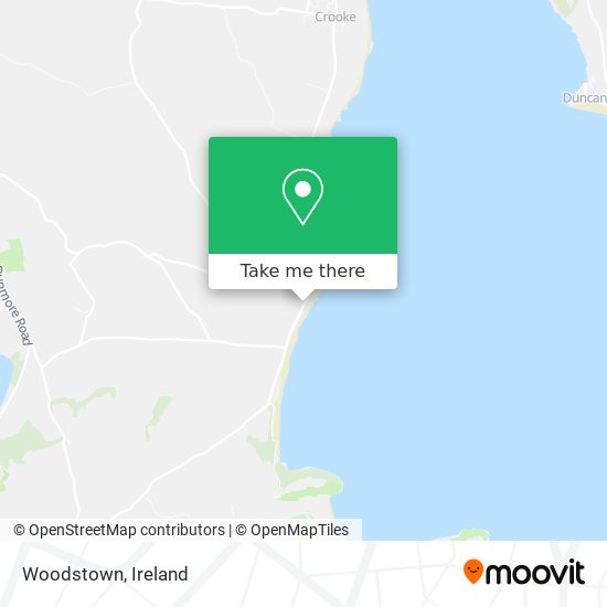 Woodstown map