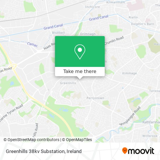 Greenhills 38kv Substation map