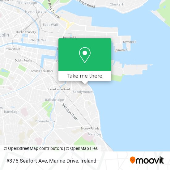#375 Seafort Ave, Marine Drive map