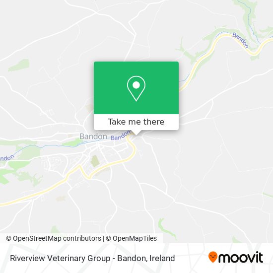 Riverview Veterinary Group - Bandon map