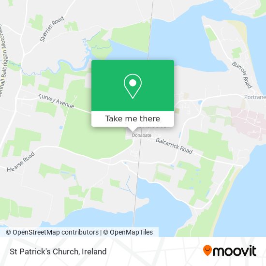 St Patrick's Church map