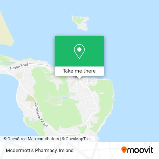 Mcdermott's Pharmacy map