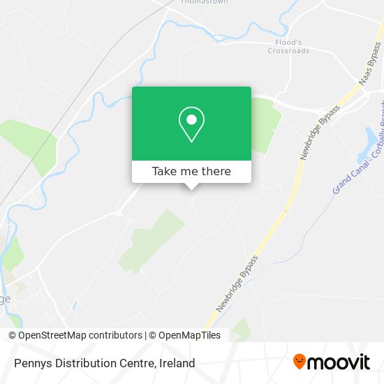 Pennys Distribution Centre map