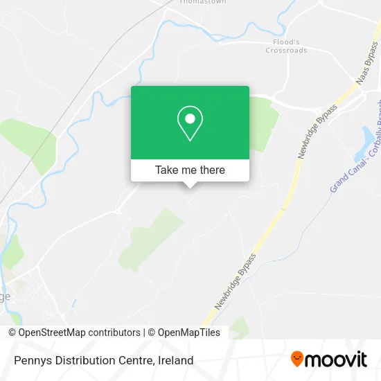 Pennys Distribution Centre map