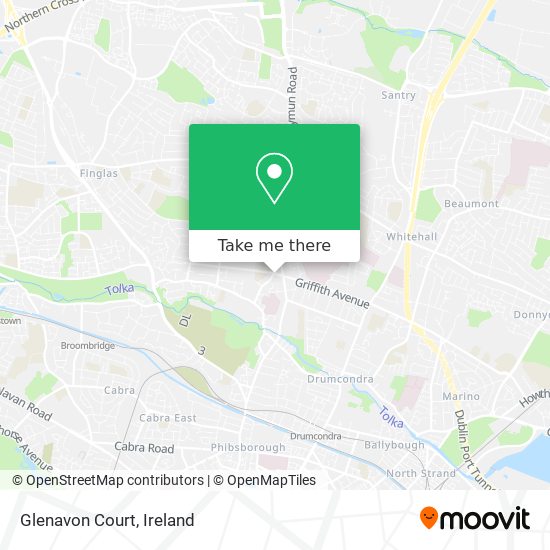 Glenavon Court map