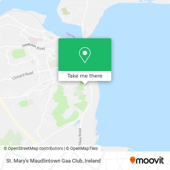 St. Mary's Maudlintown Gaa Club map