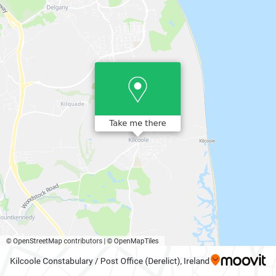 Kilcoole Constabulary / Post Office (Derelict) map