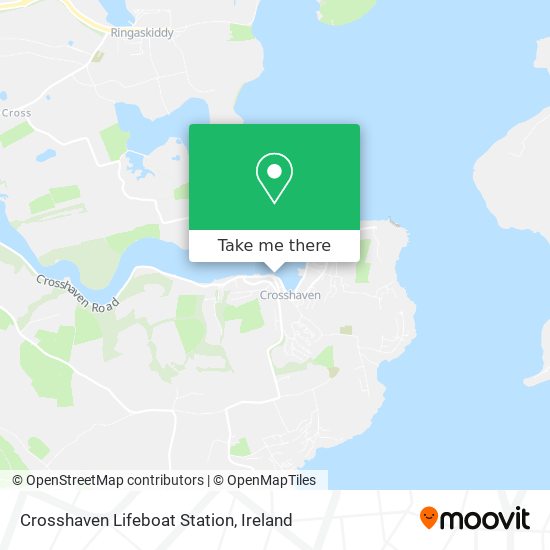 Crosshaven Lifeboat Station map