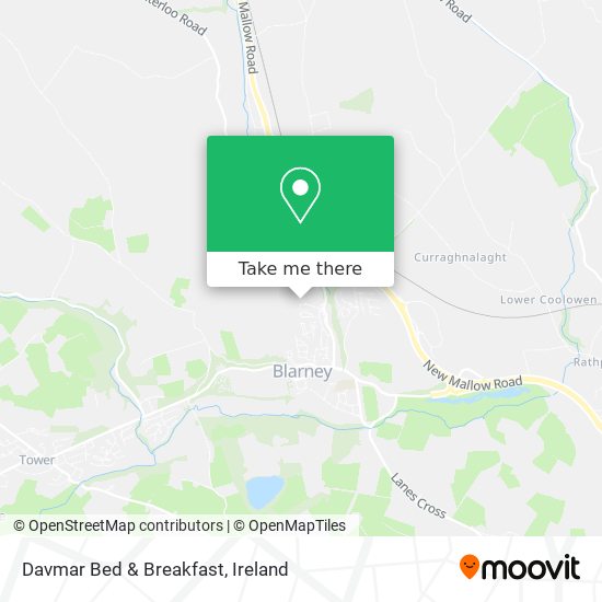 Davmar Bed & Breakfast map