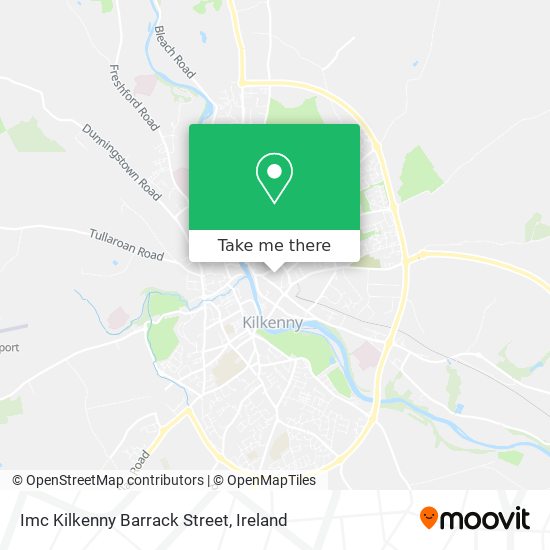 Imc Kilkenny Barrack Street map