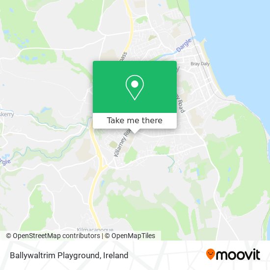 Ballywaltrim Playground map