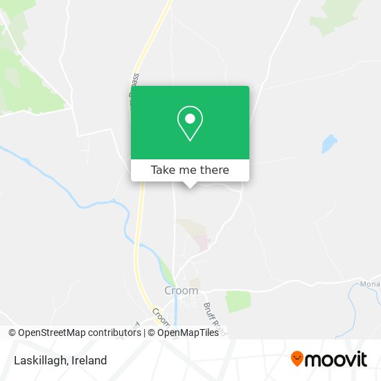 Laskillagh map