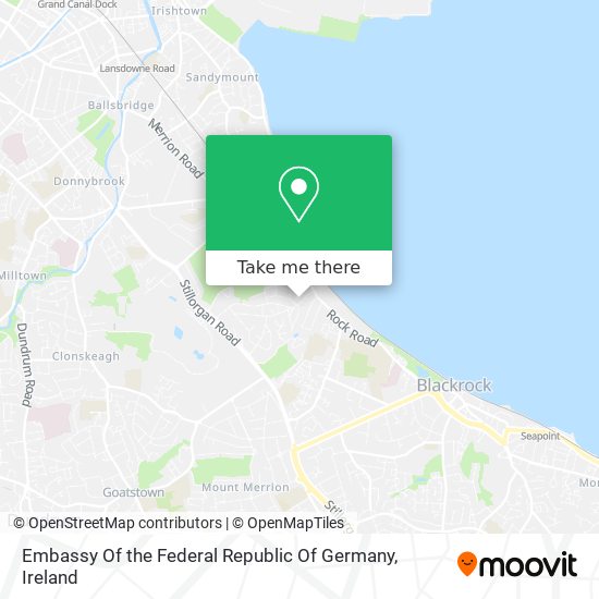 Embassy Of the Federal Republic Of Germany map