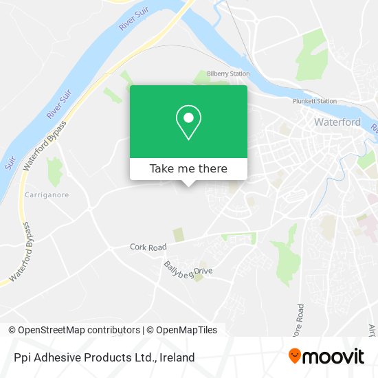Ppi Adhesive Products Ltd. map
