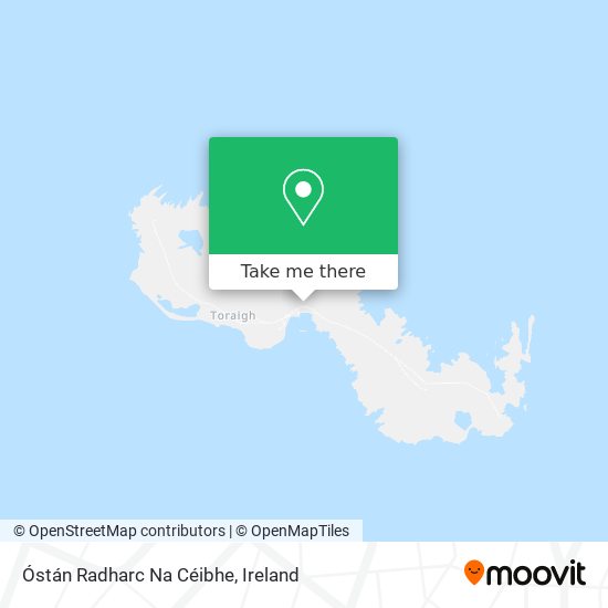 Óstán Radharc Na Céibhe map