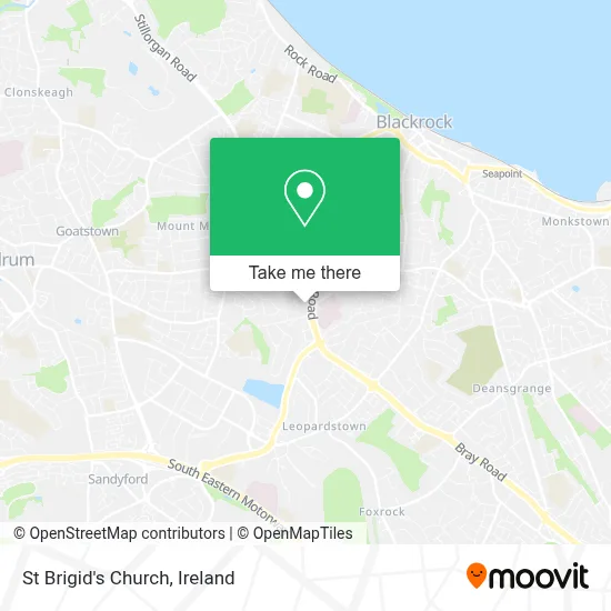 St Brigid's Church map