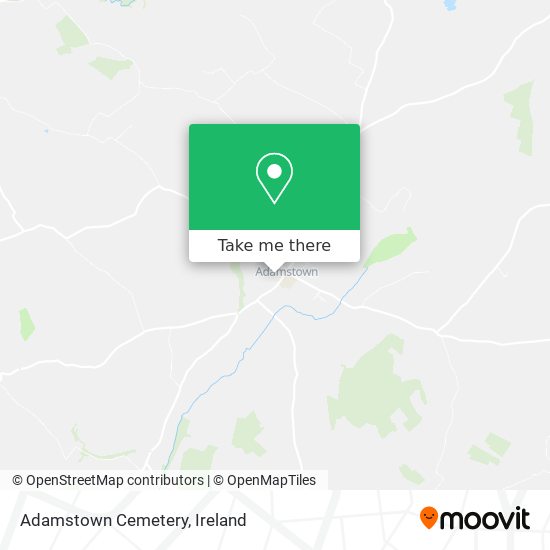 Adamstown Cemetery map