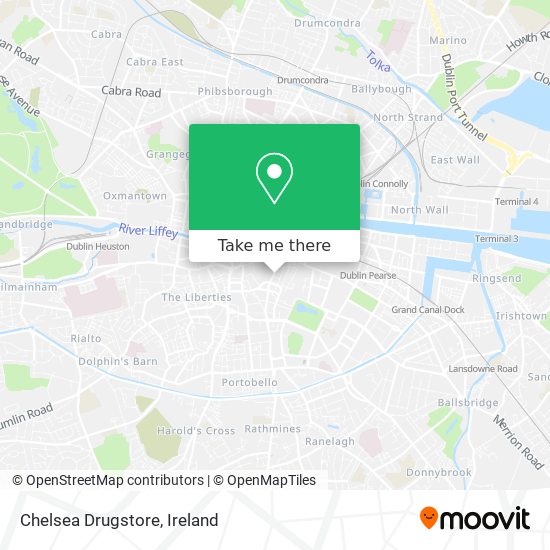 Chelsea Drugstore map