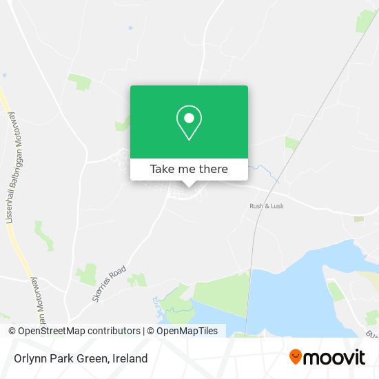 Orlynn Park Green map