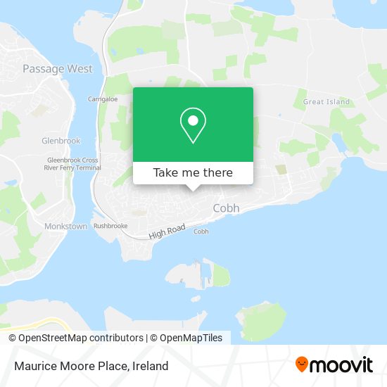 Maurice Moore Place map