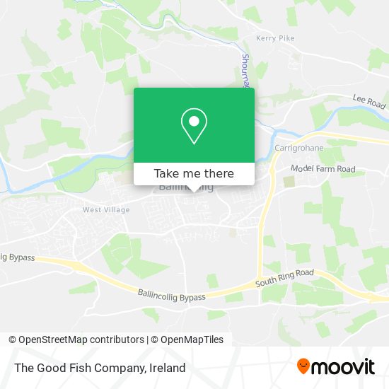 The Good Fish Company map
