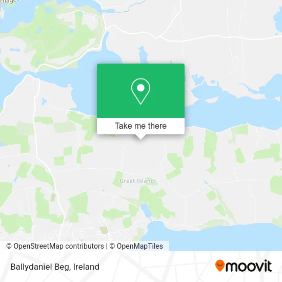 Ballydaniel Beg map