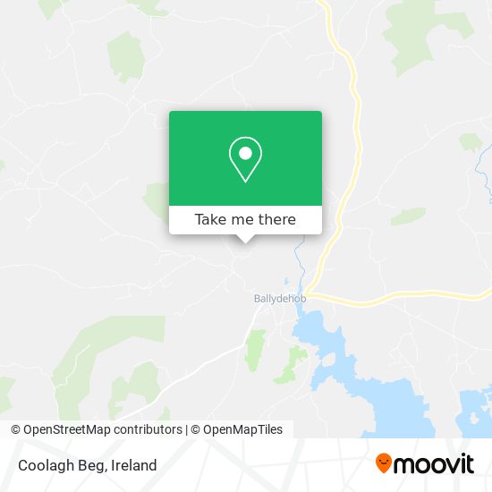 Coolagh Beg map