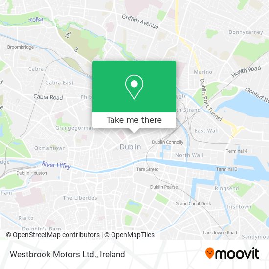 Westbrook Motors Ltd. map