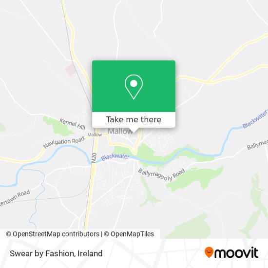 Swear by Fashion map