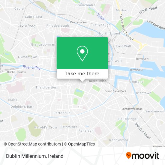 Dublin Millennium map