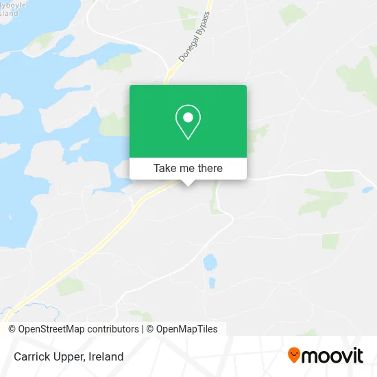 Carrick Upper map