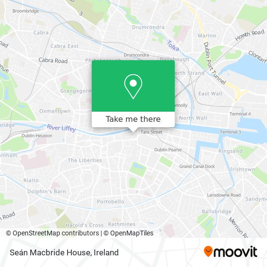 Seán Macbride House plan